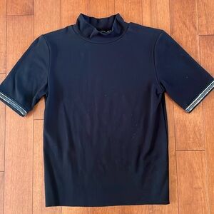 Zara mock neck top